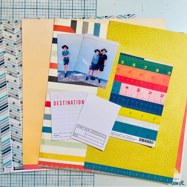Making the Most of your Existing Scrapbook Stash with Brittany Kielar @ shimelle.com