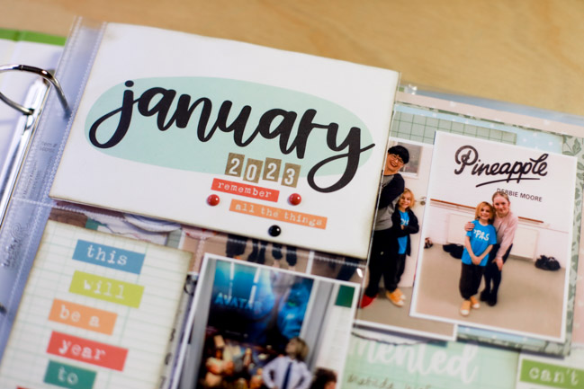 This Year's Story - New Online Scrapbooking Class at shimelle.com