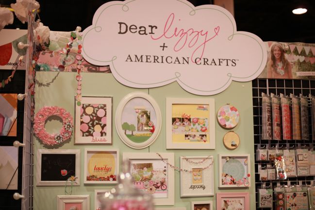 scrapbooking supplies from Dear Lizzy by American Crafts