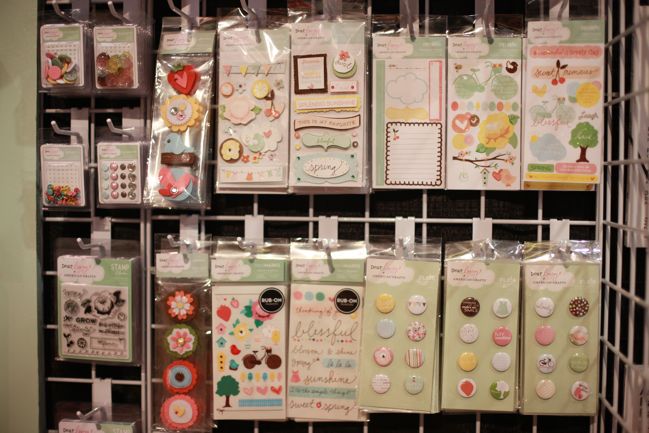 scrapbooking supplies from Dear Lizzy by American Crafts