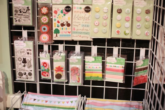 scrapbooking supplies from Dear Lizzy by American Crafts