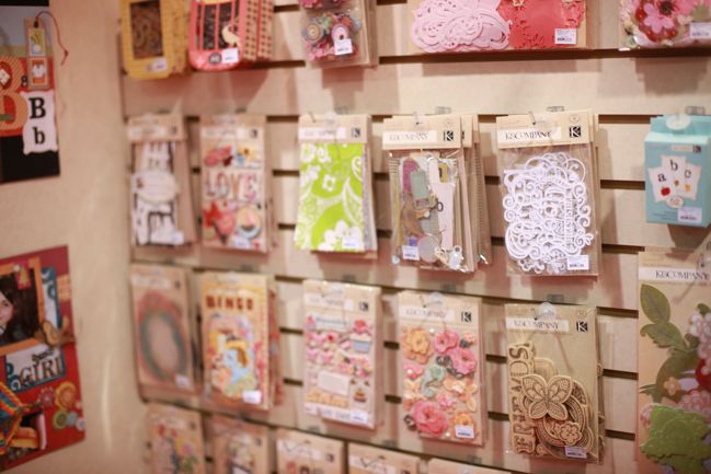 scrapbooking supplies from k & company