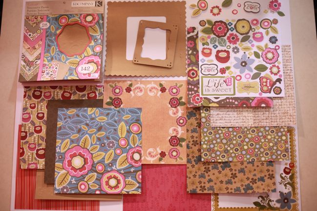 scrapbooking supplies from k & company