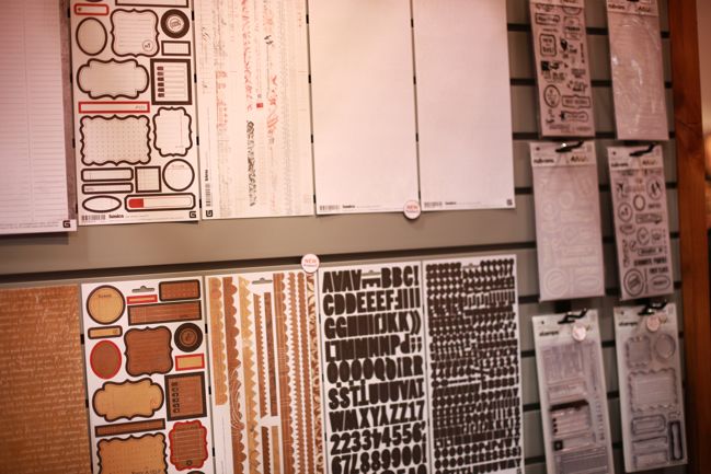 scrapbooking supplies from BasicGrey
