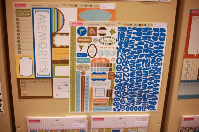 scrapbook supplies from Bella Blvd