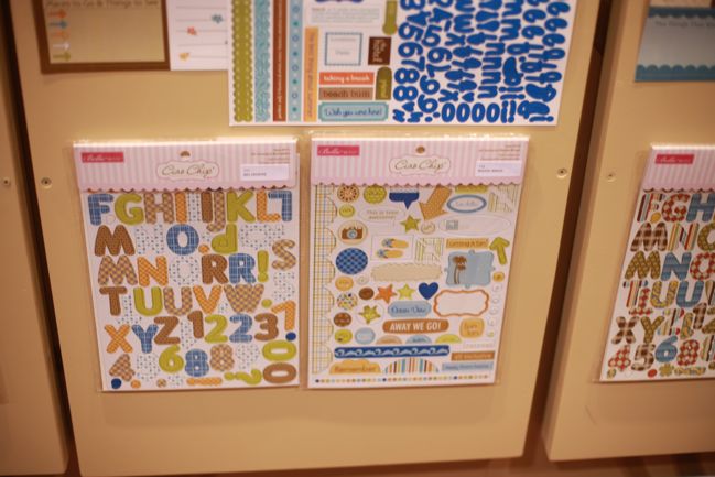 scrapbook supplies from Bella Blvd