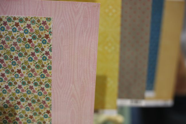 scrapbooking supplies from crate paper