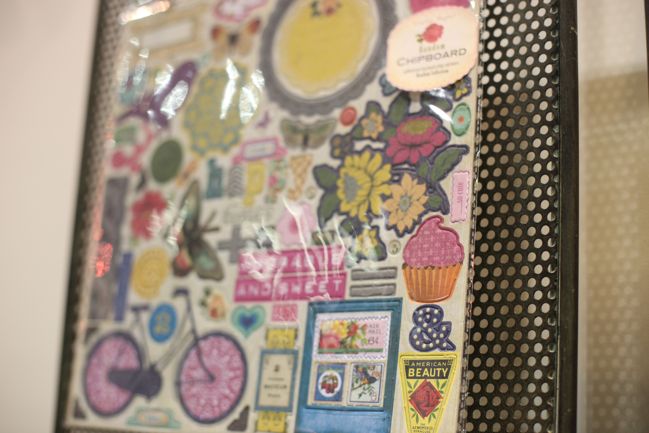 scrapbooking supplies from crate paper