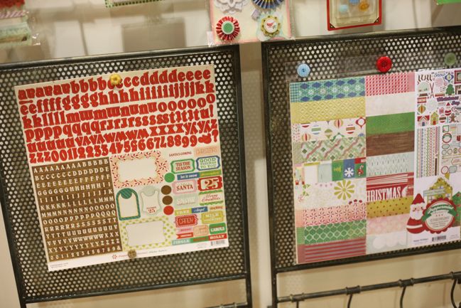 scrapbooking supplies from crate paper