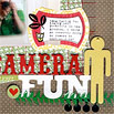scrapbook page by rebecca trump