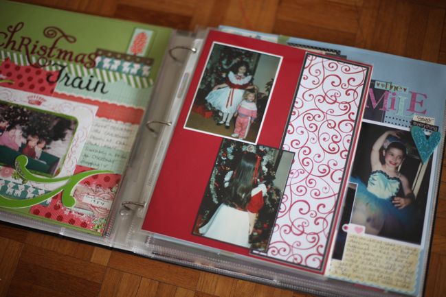 scrapbook organisation :: early years album