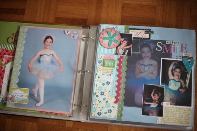 scrapbook organisation :: early years album