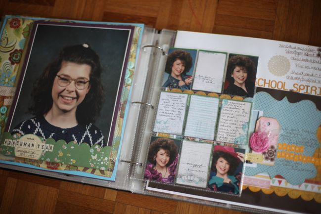 scrapbook organisation :: early years album scrapbook organisation :: early years album