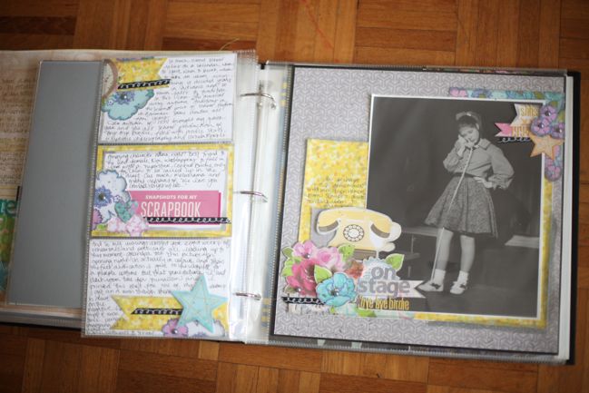 scrapbook organisation :: early years album