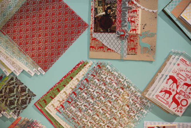 scrapbooking supplies by Hambly screen prints