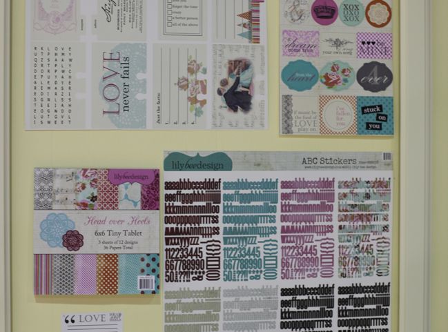 scrapbooking supplies by lily bee
