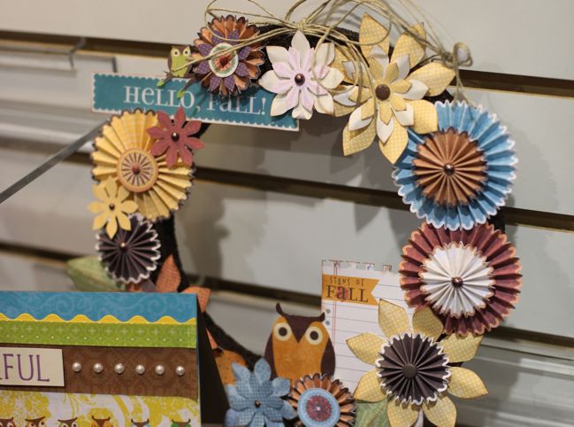scrapbooking supplies by little yellow bicycle