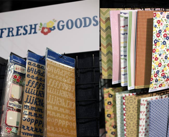 scrapbooking supplies from pebbles