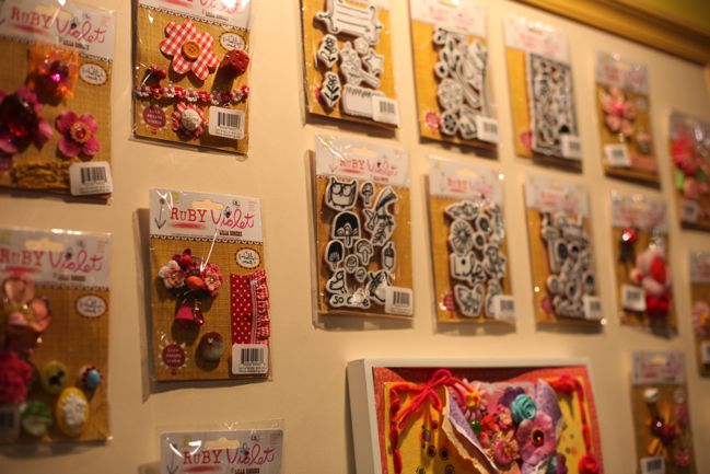 scrapbooking supplies by ruby violet
