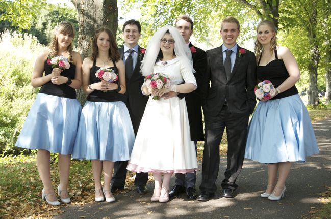 bridesmaids dresses and petticoats