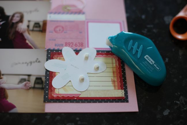 scrapbook page tutorial